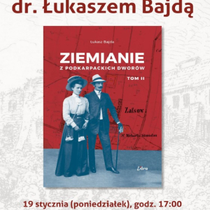 19.01.2026 Ziemianie z podkarpackich dworów tom II 